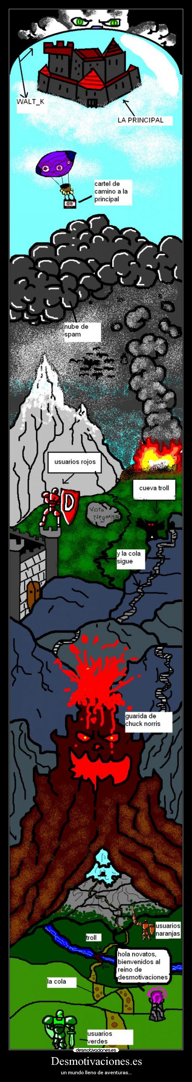 Desmotivaciones.es - un mundo lleno de aventuras...