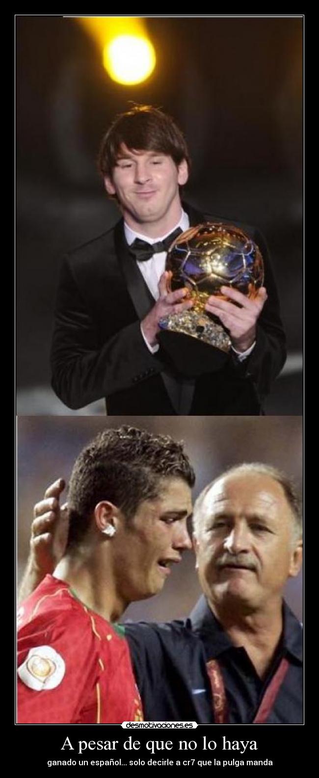 A pesar de que no lo haya -