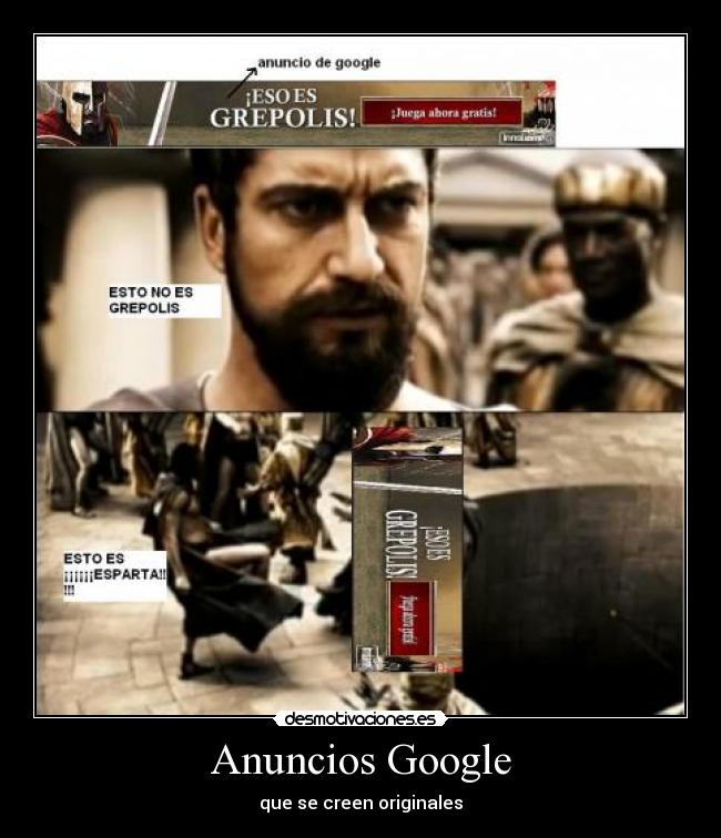 Anuncios Google - que se creen originales