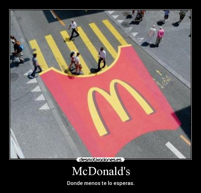 carteles mcdonalds desmotivaciones