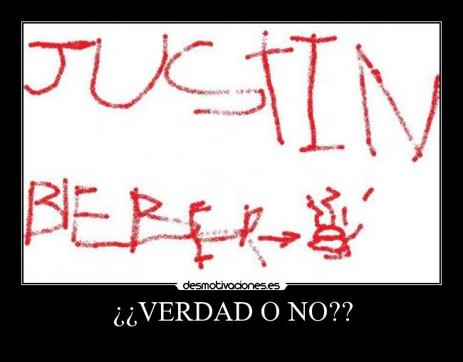 ¿¿VERDAD O NO?? -