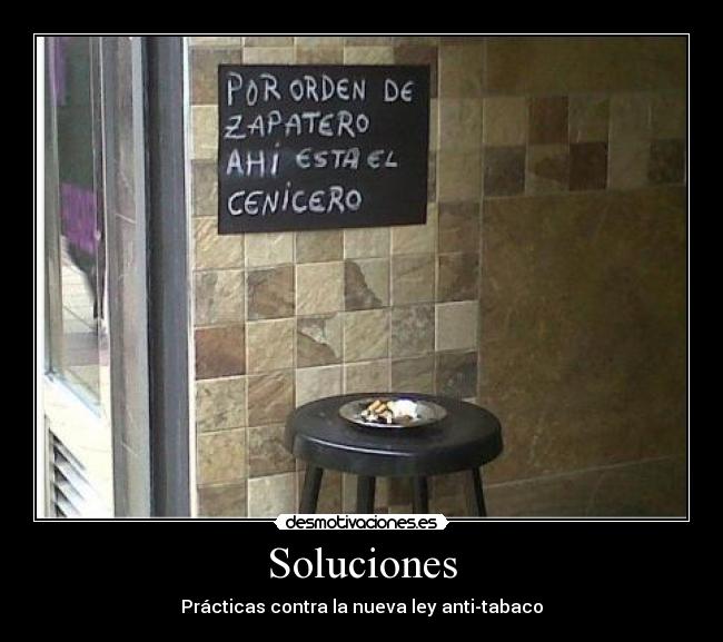 carteles anti-tabaco desmotivaciones