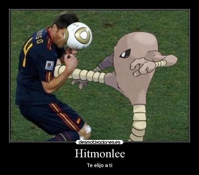 carteles hitmonlee elijo flipytaker desmotivaciones