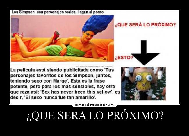 ¿QUE SERA LO PRÓXIMO? - 