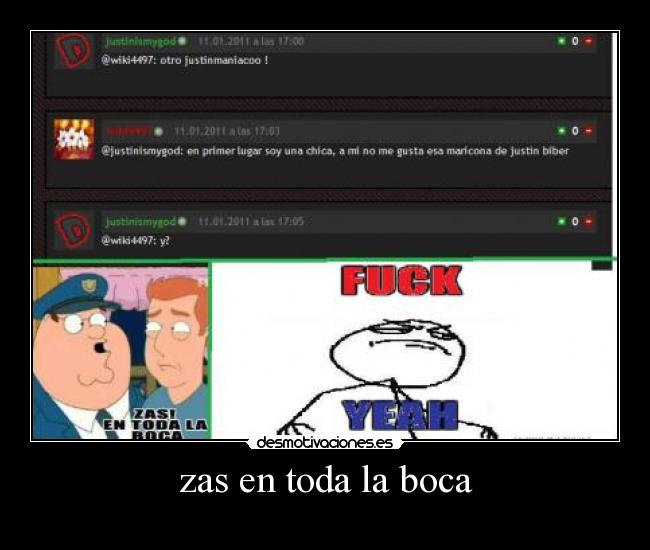 zas en toda la boca -