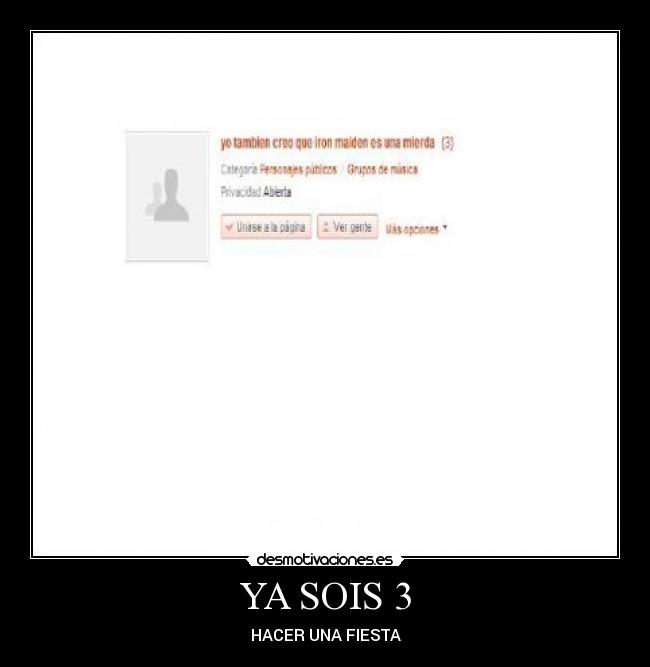 YA SOIS 3 - HACER UNA FIESTA