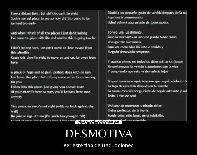 DESMOTIVA - 