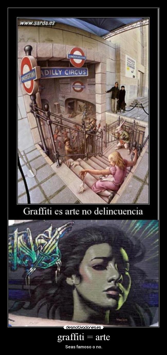 graffiti = arte -