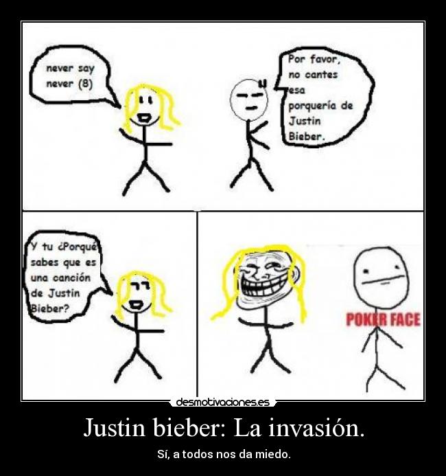 Justin bieber: La invasión. - 
