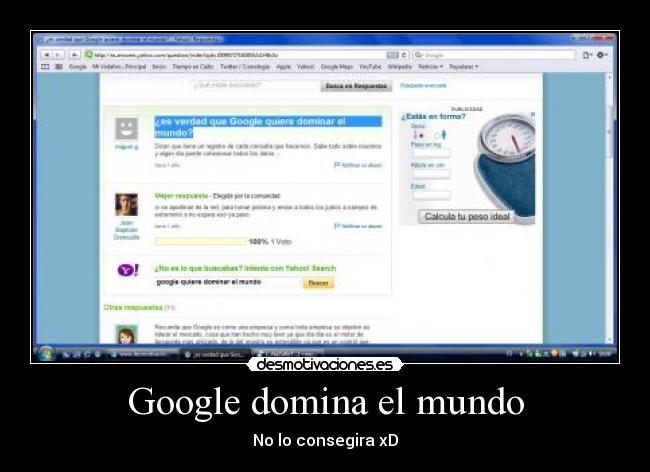 Google domina el mundo - No lo consegira xD