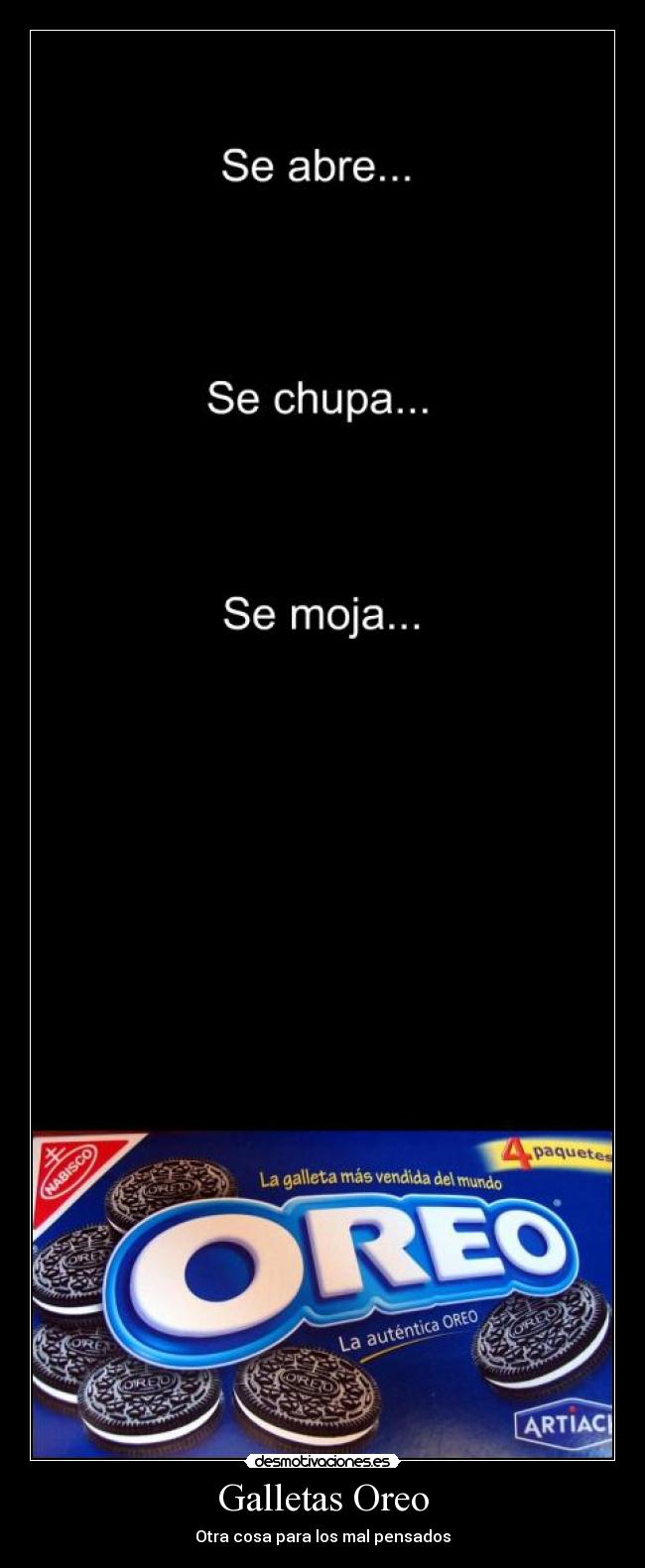 Galletas Oreo -