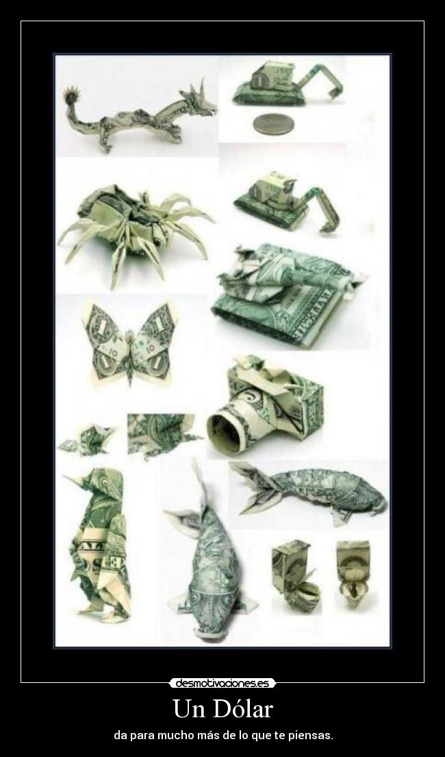 Un Dólar - da para mucho más de lo que te piensas.