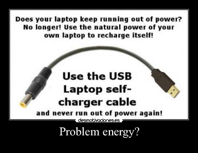 carteles problem energy desmotivaciones