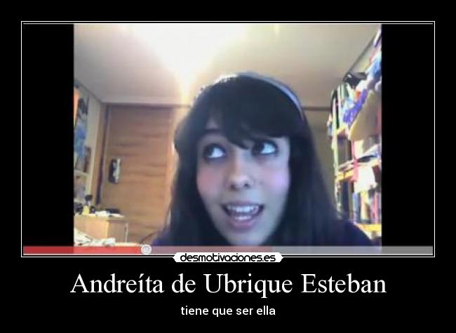Andreíta de Ubrique Esteban - tiene que ser ella