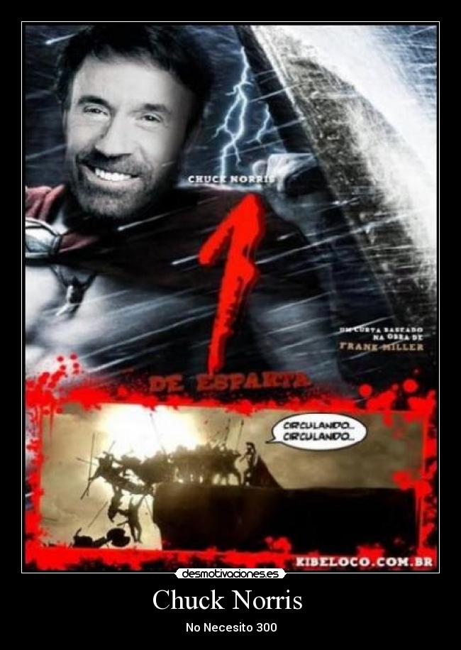 Chuck Norris - No Necesito 300