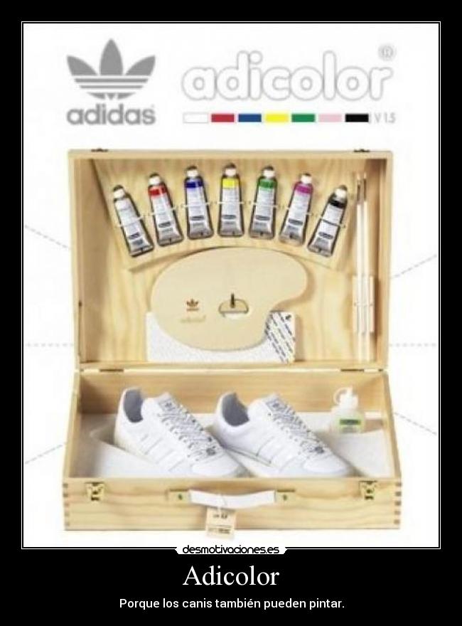Adicolor - Porque los canis también pueden pintar.