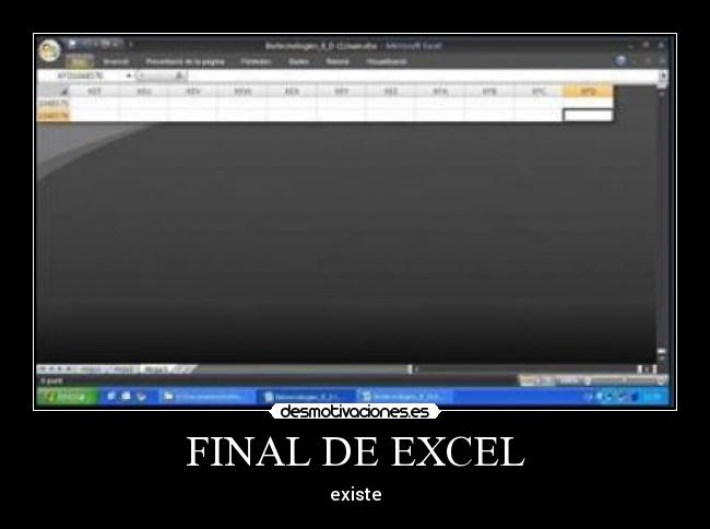 FINAL DE EXCEL - existe