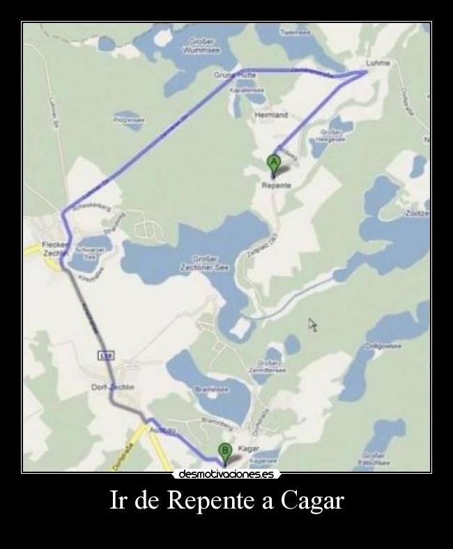 Ir de Repente a Cagar - 