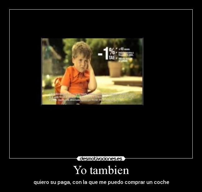 Yo tambien -