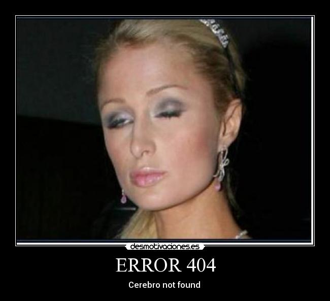 ERROR 404 -