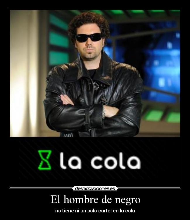 El hombre de negro -