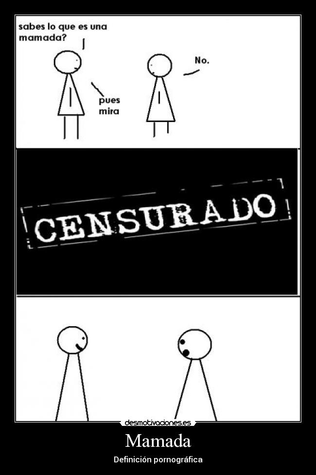 Mamada - Definición pornográfica