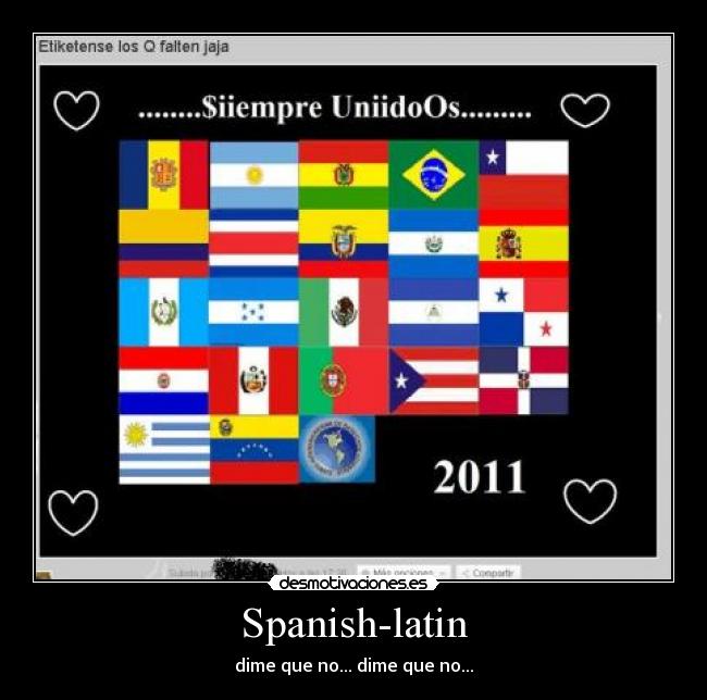 Spanish-latin - dime que no... dime que no...