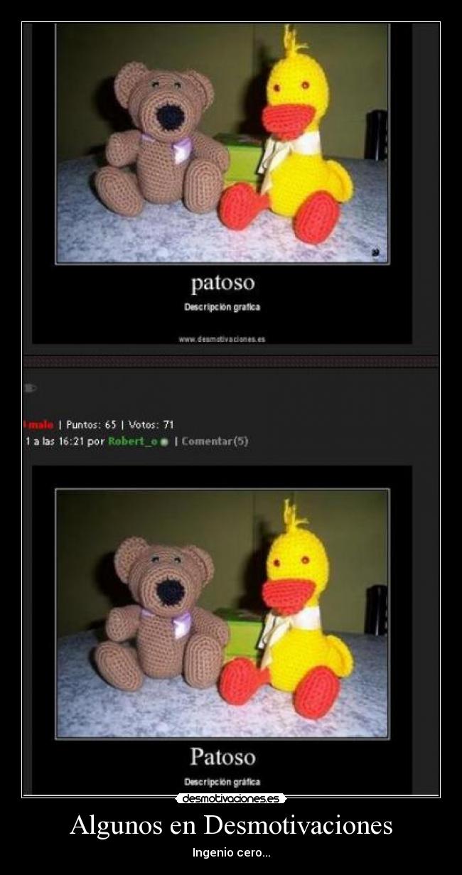 Algunos en Desmotivaciones - 