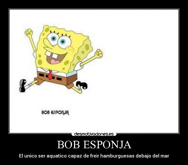 BOB ESPONJA -