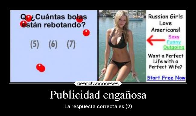 Publicidad engañosa -