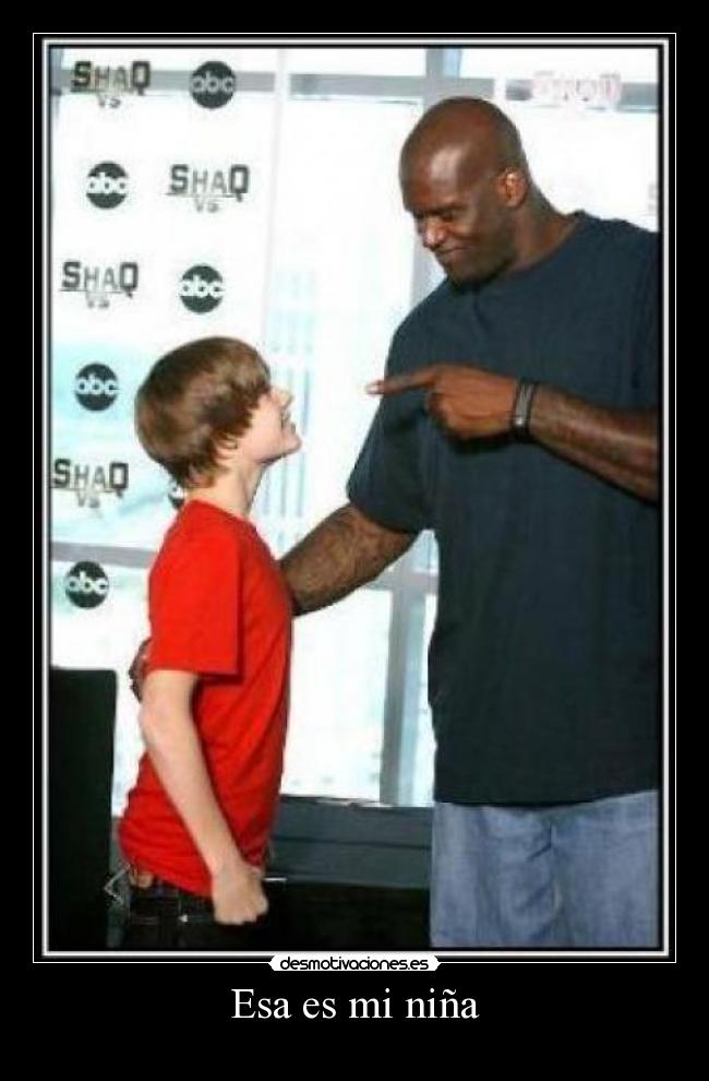 carteles bieber justin nina oneal desmotivaciones