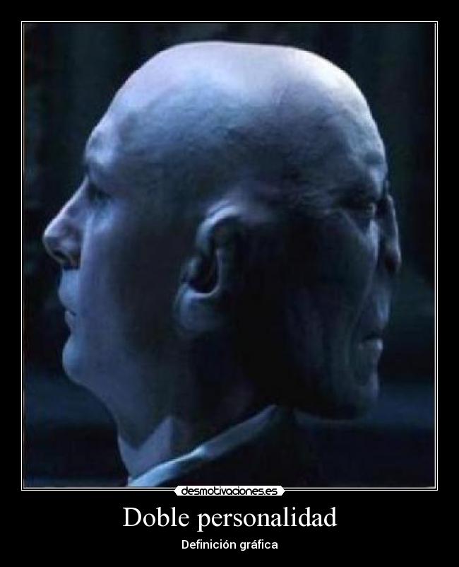 Doble personalidad - Definición gráfica