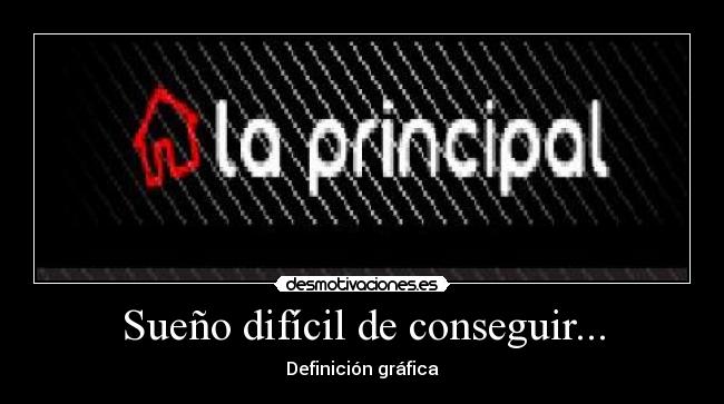 Sueño difícil de conseguir... -