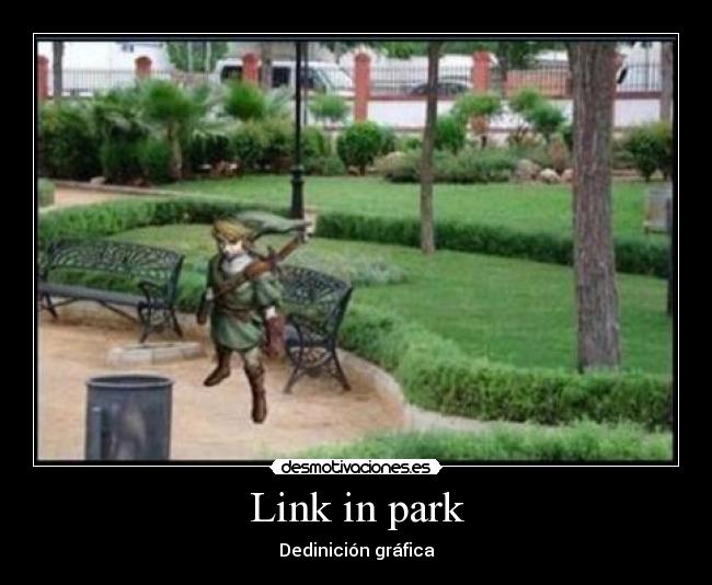 Link in park - Dedinición gráfica