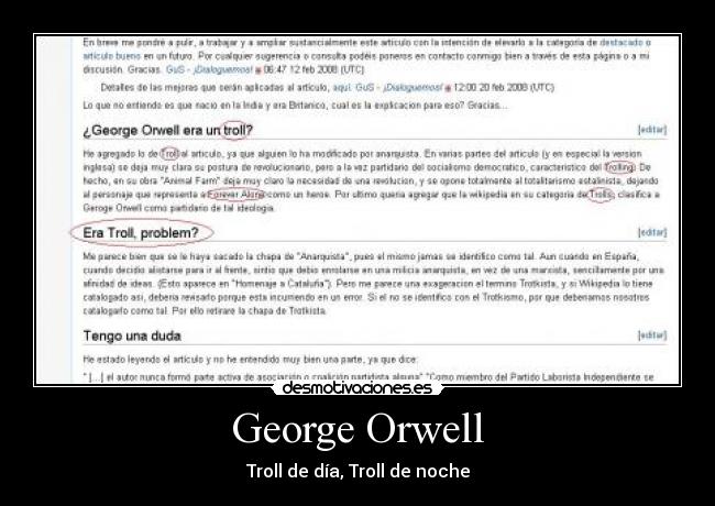 George Orwell -