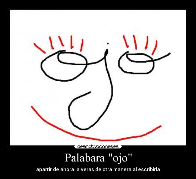 Palabara ojo - 