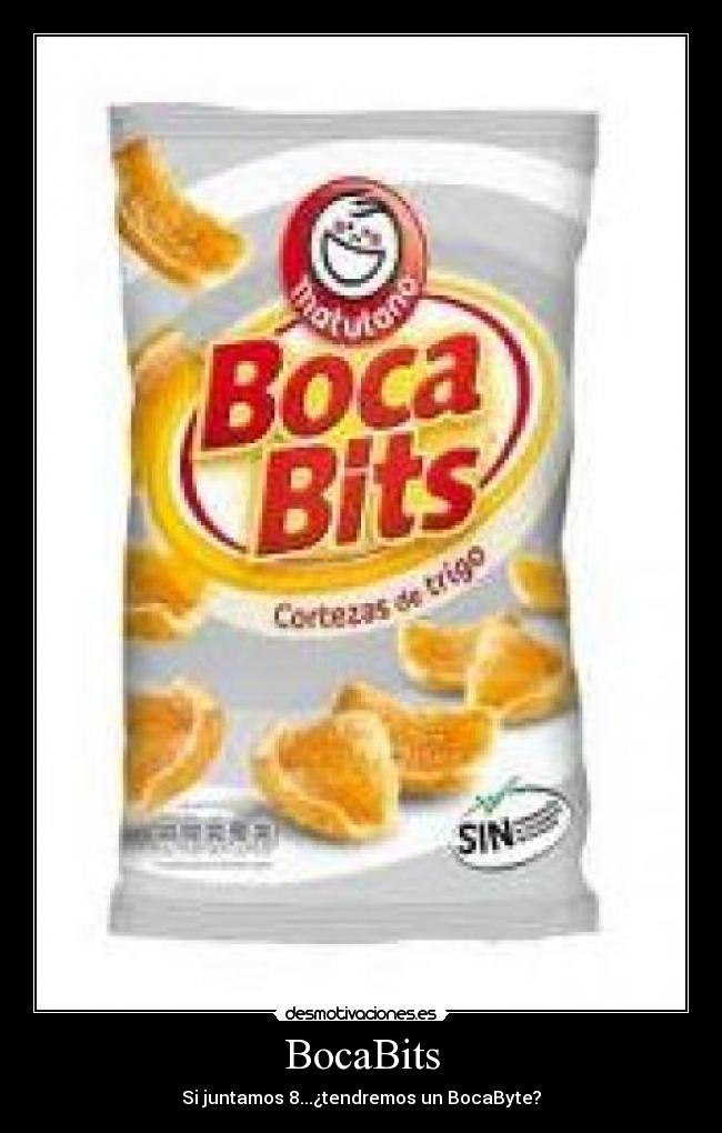 BocaBits - Si juntamos 8...¿tendremos un BocaByte?