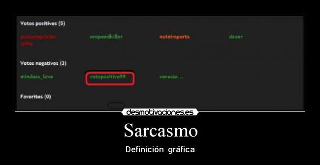 Sarcasmo - 