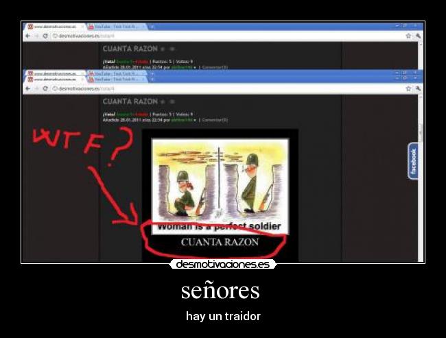 señores  - hay un traidor