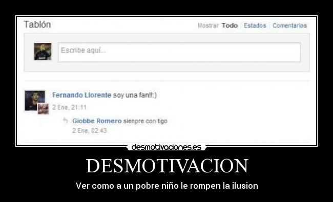 DESMOTIVACION - Ver como a un pobre niño le rompen la ilusion