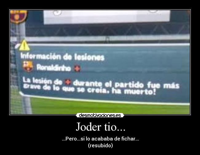 Joder tio... - 