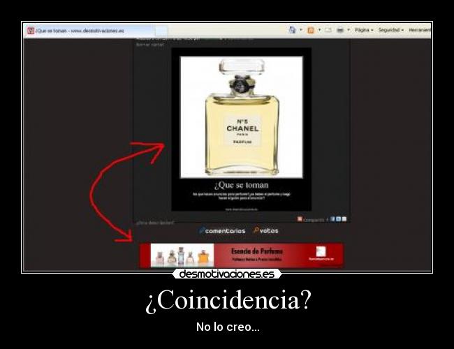 ¿Coincidencia? - No lo creo...