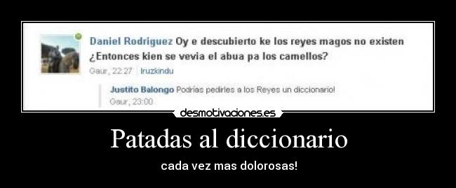 Patadas al diccionario - 