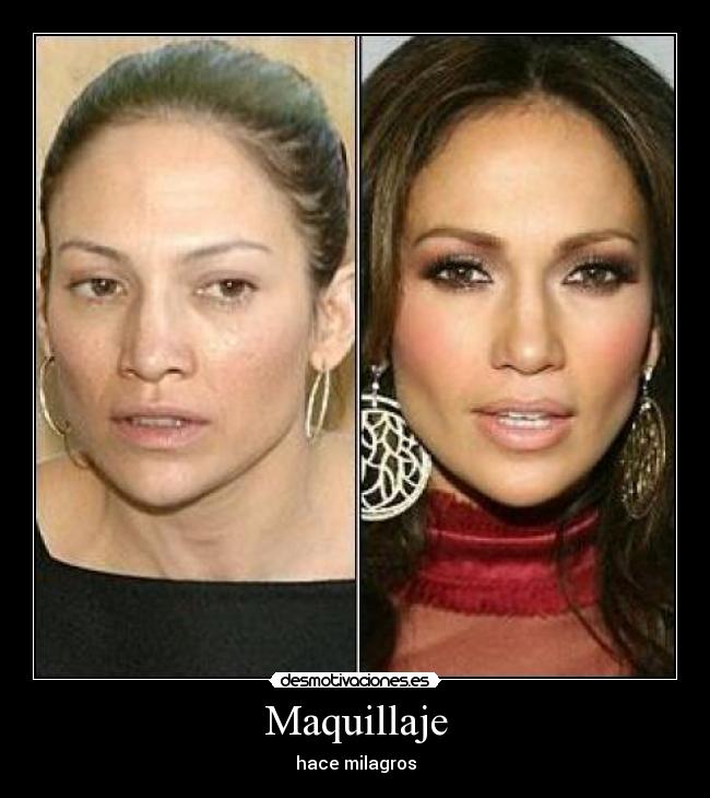 Maquillaje - hace milagros