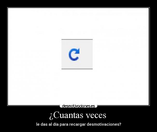 ¿Cuantas veces  - 