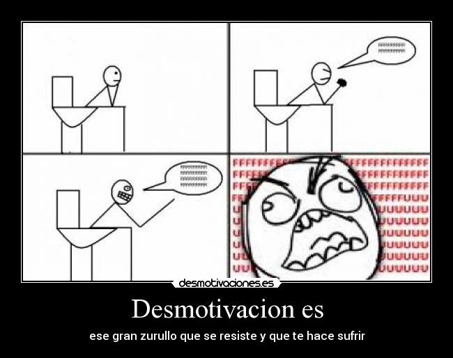 Desmotivacion es -