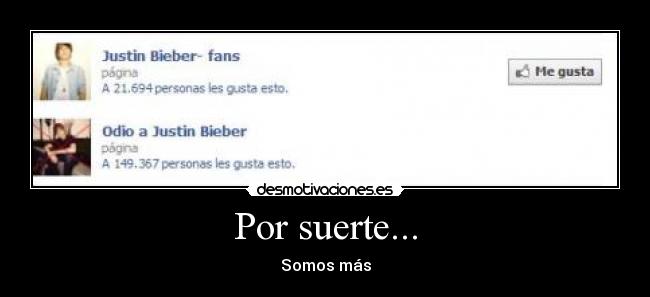 Por suerte... - 