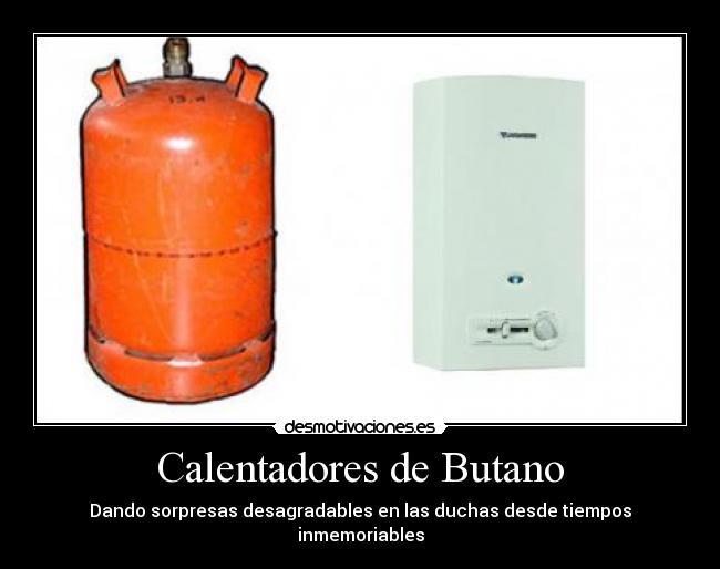 Calentadores de Butano -