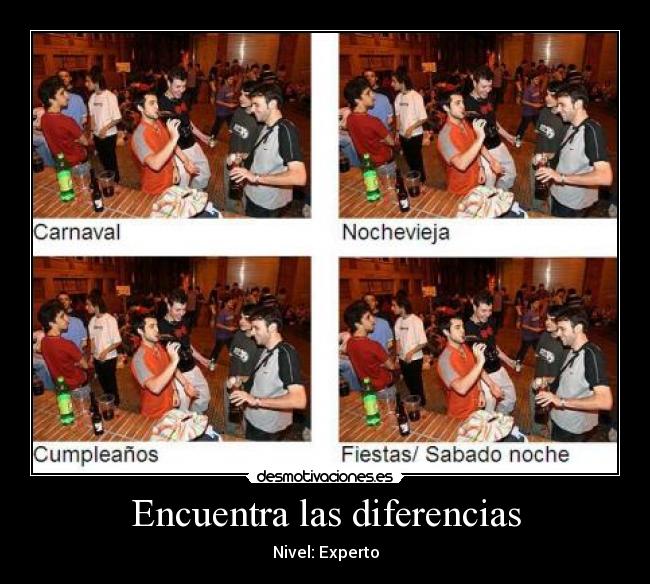 Encuentra las diferencias -