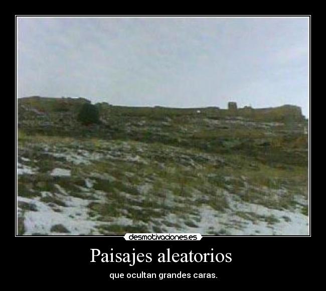 Paisajes aleatorios  - 